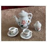 Miniature tea set