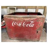 Vintage Coca-Cola chest cooler from the mid-20th