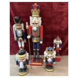 5 pc. Nutcrackers.