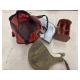 Craftsman tool bag, including genuine leather cap