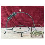 metal floral display stand 2 pc. metal and