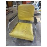 Vintage Mid-Century Modern armchair constructed