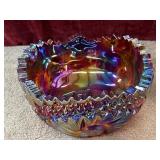Vintage LE. Smith Glass Company iridescent