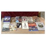 12 pc. History books including:Civil war