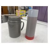 Vintage Aladdin MicroMagic Food Bottle in a gray