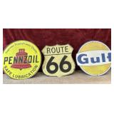 3 pc. Hobby Lobby vintage-style Pennzoil Safe