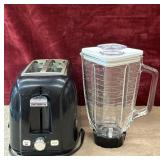 2 pc. Sunbeam Toaster and Oster 5-Cup Square