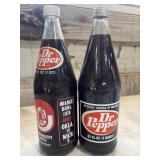 2 Vintage 32-ounce (1-quart) Dr Pepper