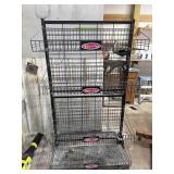 Black metal Melissa & Doug retail wire basket