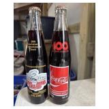 2 Vintage commemorative 10 fl oz Coca-Cola glass