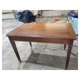 Old shop table.