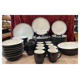79 pc. Kona dinnerware: 14 bowls,11 plates, 8