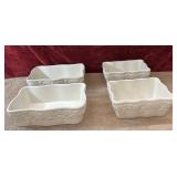 4 pc. Temptations by Tara Country Lace casserole
