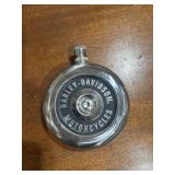 Harley-Davidson Air Cleaner Style Round Flask.