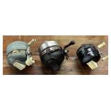 Vintage Zebco Spincast Fishing Reel Lot of 3