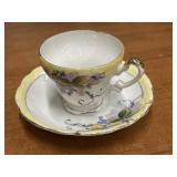 2 pc. vintage Halsey Fifth Ave demitasse teacup