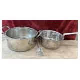 3 pc. stainless steel cooking pot, Aluminum
