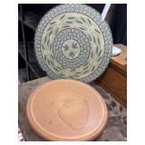 Temp-tations Old World Green round trivet, lazy