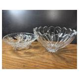 Vintage Mikasa Savoy Lead Crystal Scalloped