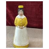 Vintage hand-painted glass Mrs. Butterworth