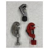 Adjustable Plumbing Tubing Cutter Lot