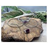 .925 sterling silver and gemstone jewelry,