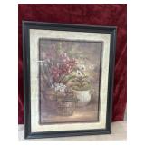 Vivian Flasch framed still-life artwork