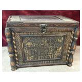 Vintage Handcrafted Bamboo And Rattan Treasure
