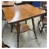 Antique Victorian parlor table. Late 19th