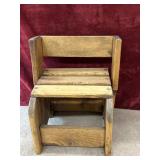 Wooden 2-in-1 children