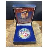 .999 fine silver coin. 2000 American Eagle Silver