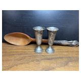 Vintage Sterling Silver Cordial Cups Miniature