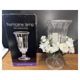 Crown Court 24% Full-Lead Crystal Hurricane Lamp,
