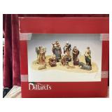 Vintage Dillardï¿½s Trimmings Collection nativity
