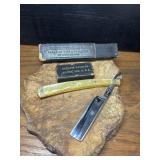 F. Koeller & Co. "Sta-Sharp" straight razor with