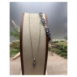 .925 Sterling Silver vertical rectangular bar
