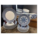 30 piece Retired "Limoncello" pattern dinnerware