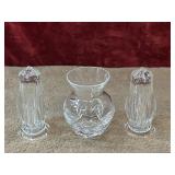 Waterford Ireland Crystal Glenn Posy Vase and