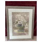 Cheri Blum framed floral still life art print