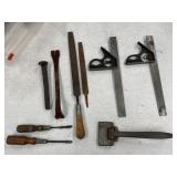 Machinist Combination Squares, Files, Drivers
