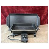 5 pc. Presto electric skillet and  rectangular