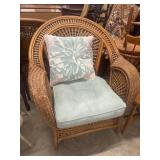 Vintage Pier 1 "Azteca" wicker and rattan