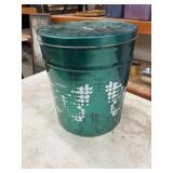 Teal-green metallic holiday or decorative