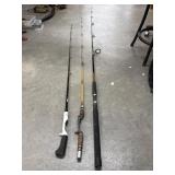 Vintage Shakespeare Ugly Stik & Casting Rods