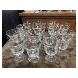 16 piece the Fostoria "Century" low-footed