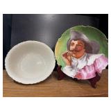 Antique Coronet Limoges Plate Signed L. Coudert