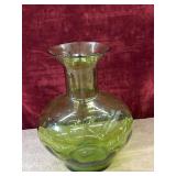 Vintage hand-blown art glass vase