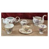 7 pc. vintage porcelain creamer, resembling