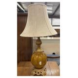 Vintage Hollywood Regency style table lamp from