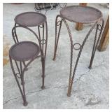 Set of 3 nesting plant stands.